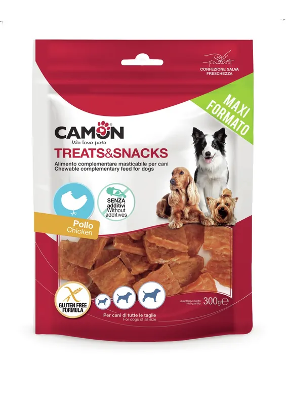Cenově Výhodný PAMLSKY KUŘECÍ CHIPSY 3 cm 300 g