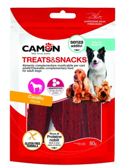PAMLSKY SNACKS PLÁTKY KŮŇ 80 g Horká Nabídka