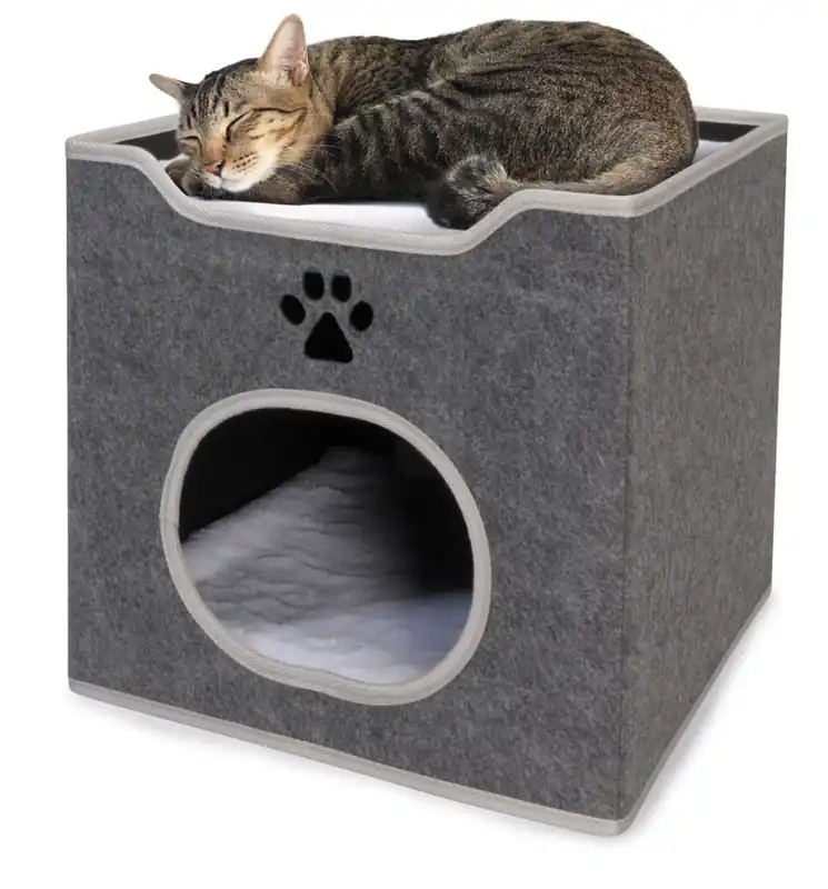 Časově Omezené PELECH CAT PLYS 40x40x36 cm ŠEDÝ CAMON