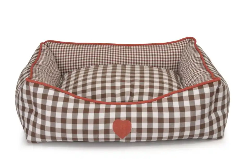 PELECH DOGGO 66x55xH16 cm HNĚDÁ KOSTKA CAMON Vrácení Zdarma