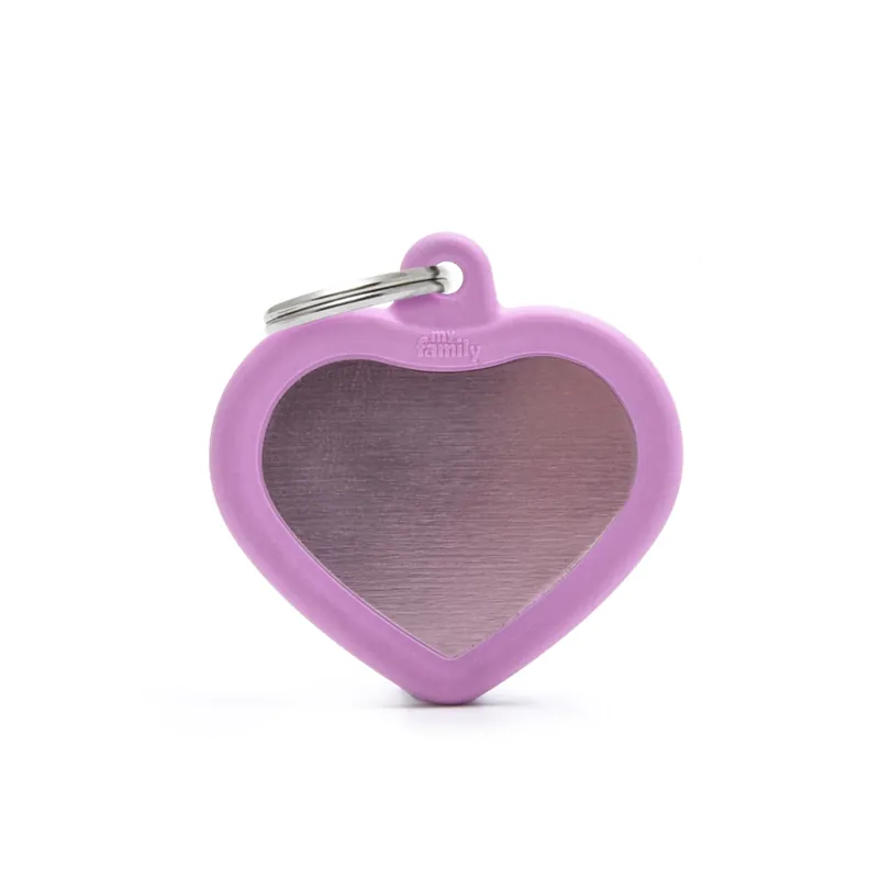 PINK HEART ALU PINK RUBBER Finální Výprodej