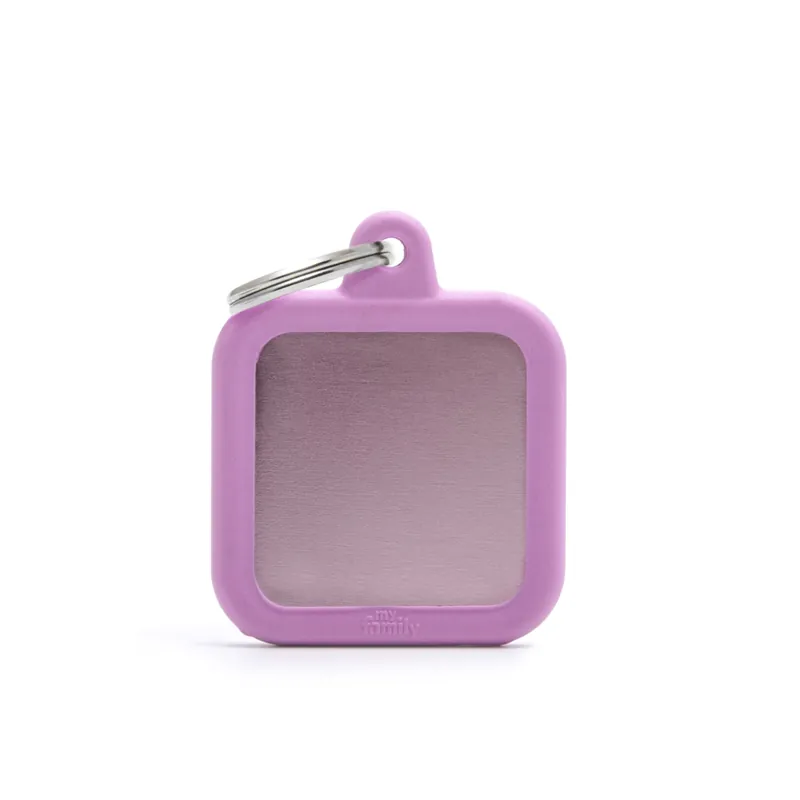 Oblíbený PINK SQUARE ALU PINK RUBBER