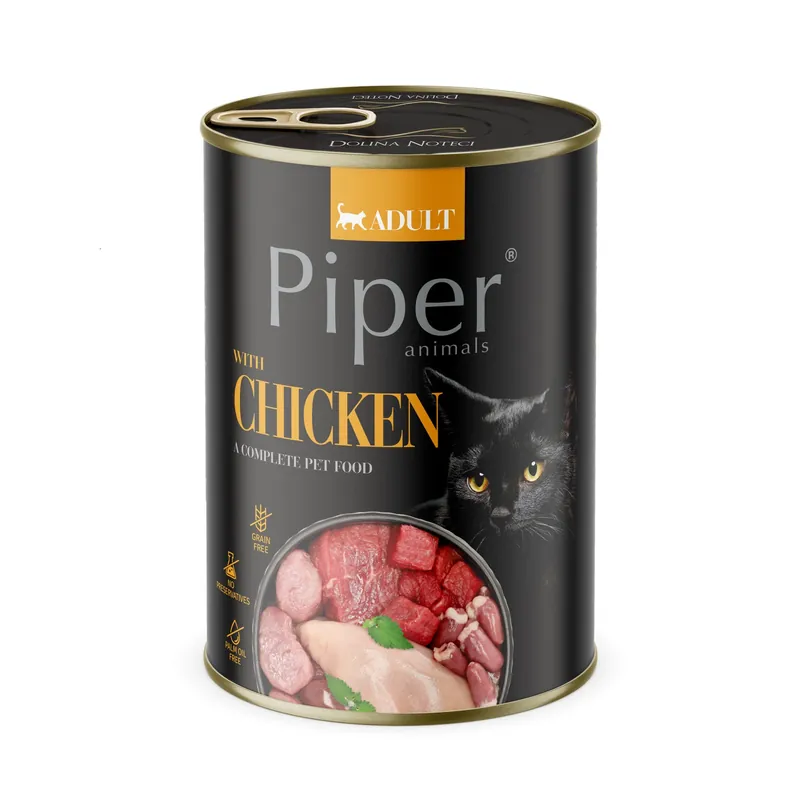 Cenově Výhodný PIPER CAT S KUŘETEM 400 g