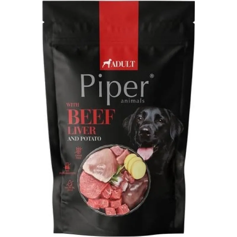 Omezená Nabídka PIPER S HOVĚZÍMI JÁTRY A BRAMBORAMI 500 g