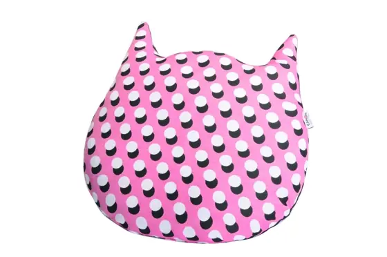 POLŠTÁŘ HLAVA 70x10 cm RŮŽOVÁ Akční Nabídka