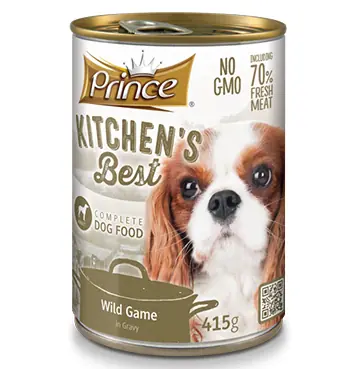 PRINCE KITCHEN BEST ZVĚŘINA PES 415G Originální