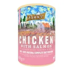 Super Cena PRINCE PREMIUM CLASSIC SALMON WITH CHICKEN & VEGETABLES 400G