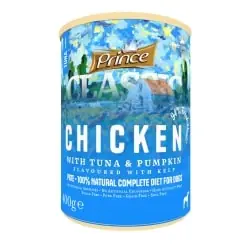 Nejlepší Cena PRINCE PREMIUM CLASSIC TUNA WITH CHKICKEN, KELP, FLXSEED 400G