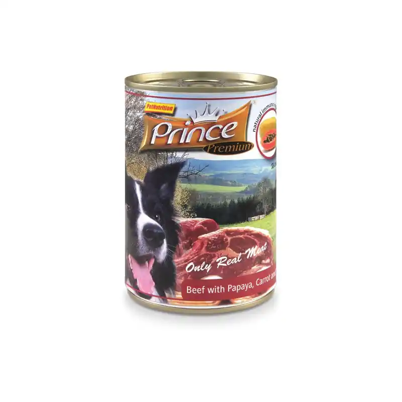 PRINCE PREMIUM HOVEZI S PAPAJOU, MRKEV A SPENAT 800G Aktuální