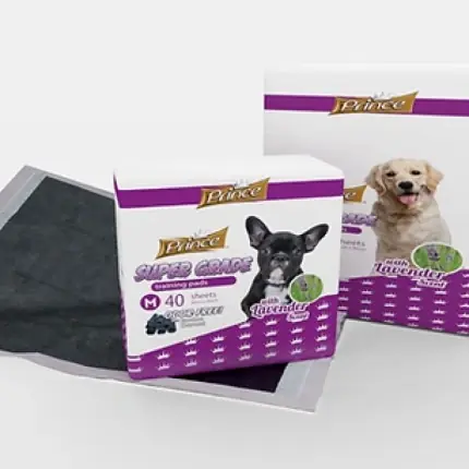 PRINCE TRAINING PADS LEVANDULE/UHLI 90CM*60CM 1KS Zlevněný