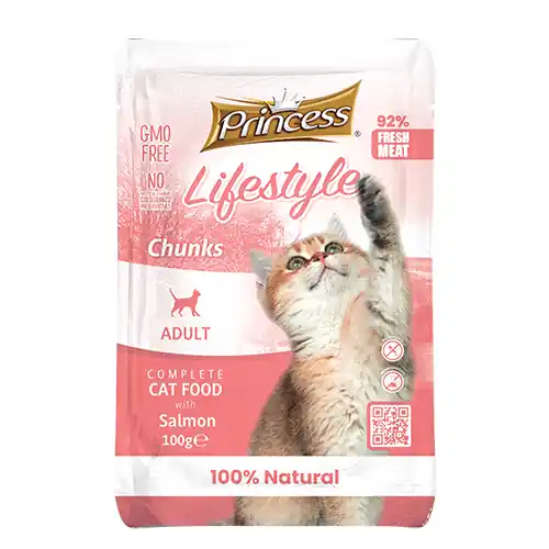 Aktuální PRINCESS LIFESTYLE POUCHES CHUNKS 100G LOSOS