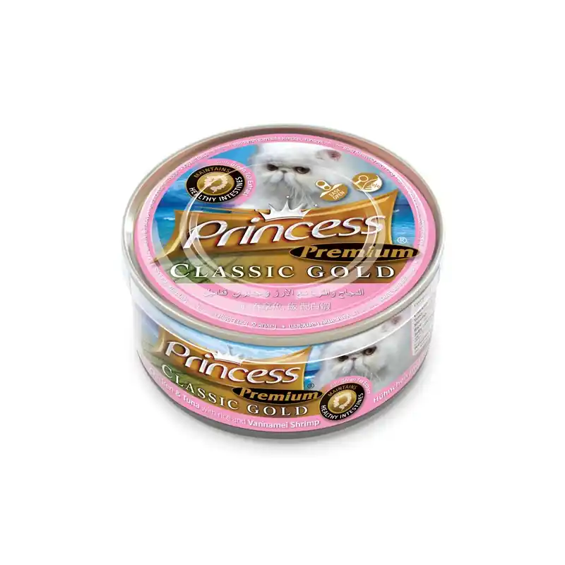 Super Cena PRINCESS PREMIUM KURE, TUNAK, RYZE, KREVETY 170G - STREVNI TRAKT