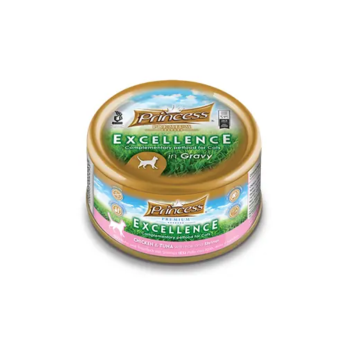 Cenová Bomba PRINCESS TINS KUŘE/TUŇÁK/KREVETY 70G
