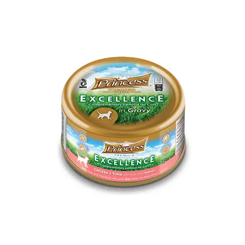 PRINCESS TINS KUŘE/TUŇÁK/LOSOS 70G Oblíbený
