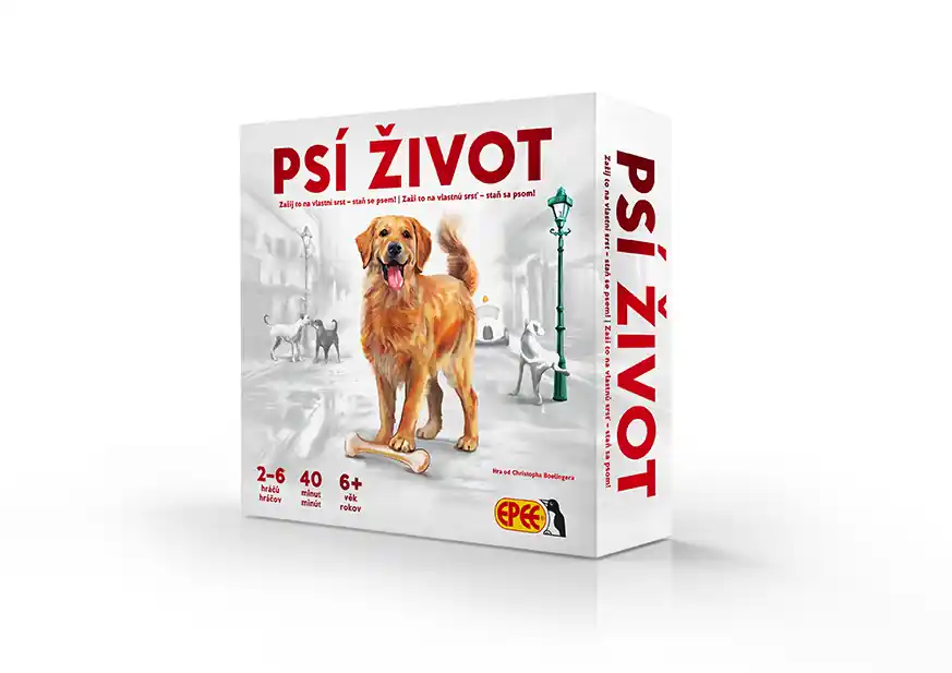 PSÍ ŽIVOT - DESKOVÁ HRA Oblíbený