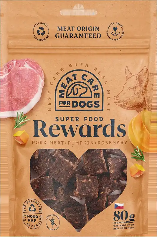 Originální REWARDS DOG - VEPŘOVÉ S DÝNÍ A ROZMARÝNEM
