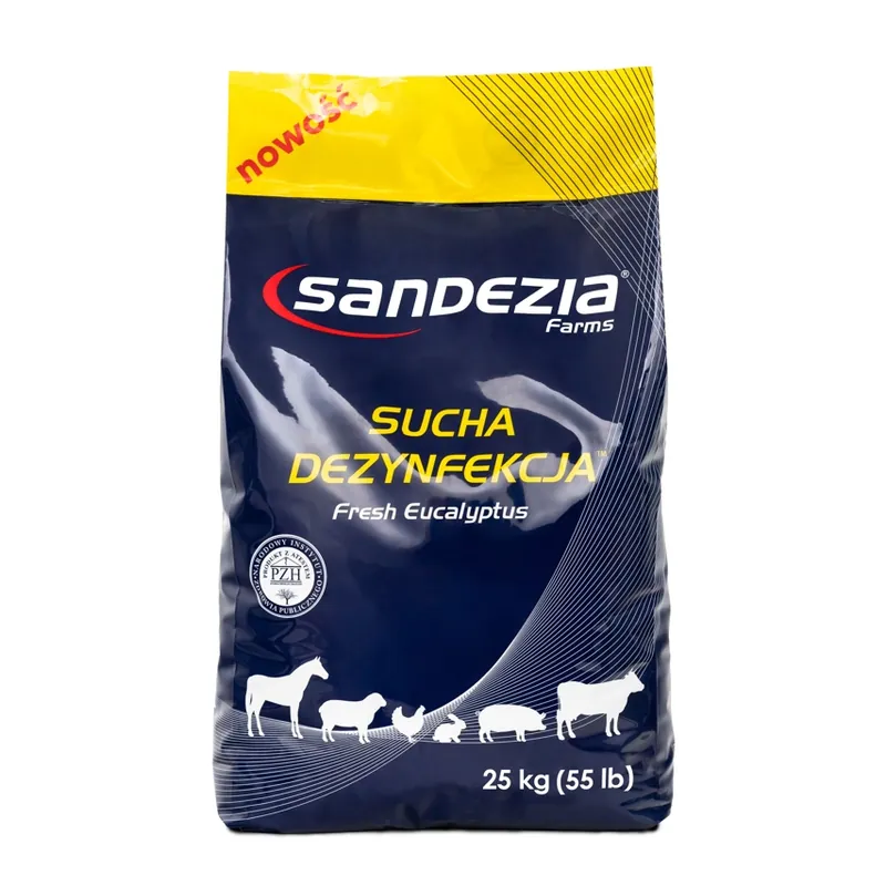 SANDEZIA SUCHÁ DEZINFEKCE 25 KG Poslední Šance