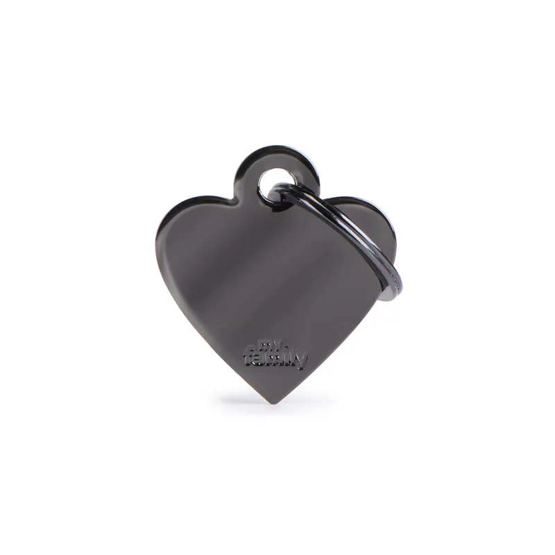 Expresní Doručení SMALL HEART CHROME PLATED BRASS