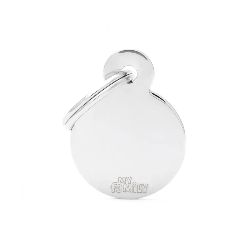 Sezónní Sleva SMALL ROUND CHROME PLATED BRASS