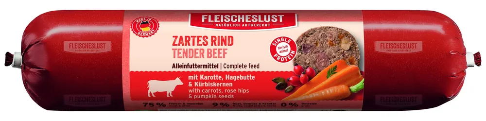 TENDER BEEF 400g carrots & rose hip Cenově Výhodný