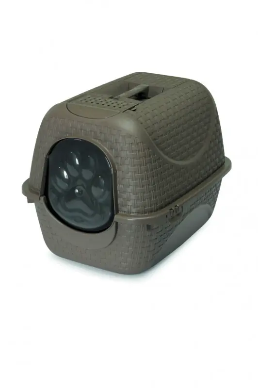 WC TOALETA BOX HNĚDÁ h42 x s50,5 x v40 cm Vrácení Zdarma