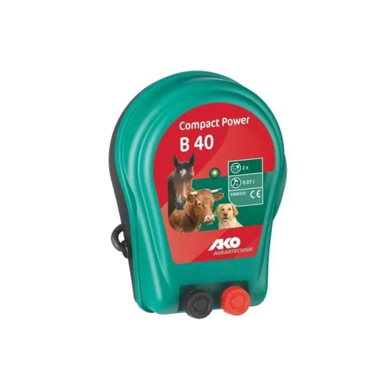 Dokud Zásoby Vydrží Zdroj bateriový Compact Power B 40 pro elektrické ohradníky a sítě