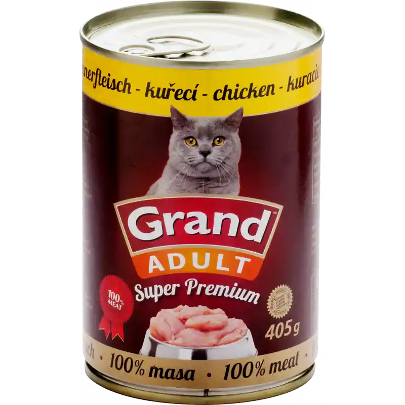 Přímo Od Výrobce GRAND SuperPremium pro kočku, kuřecí - 405g