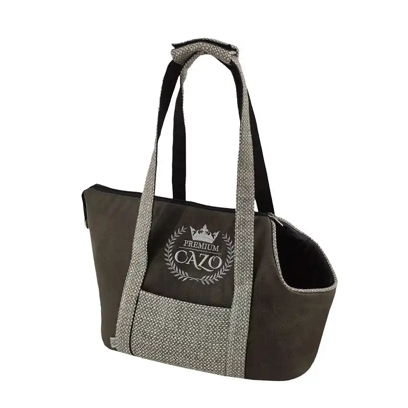 CAZO Taška cestovní pro psy Premium, šedá, 30 x 40 x 24 cm Výhodná Nabídka