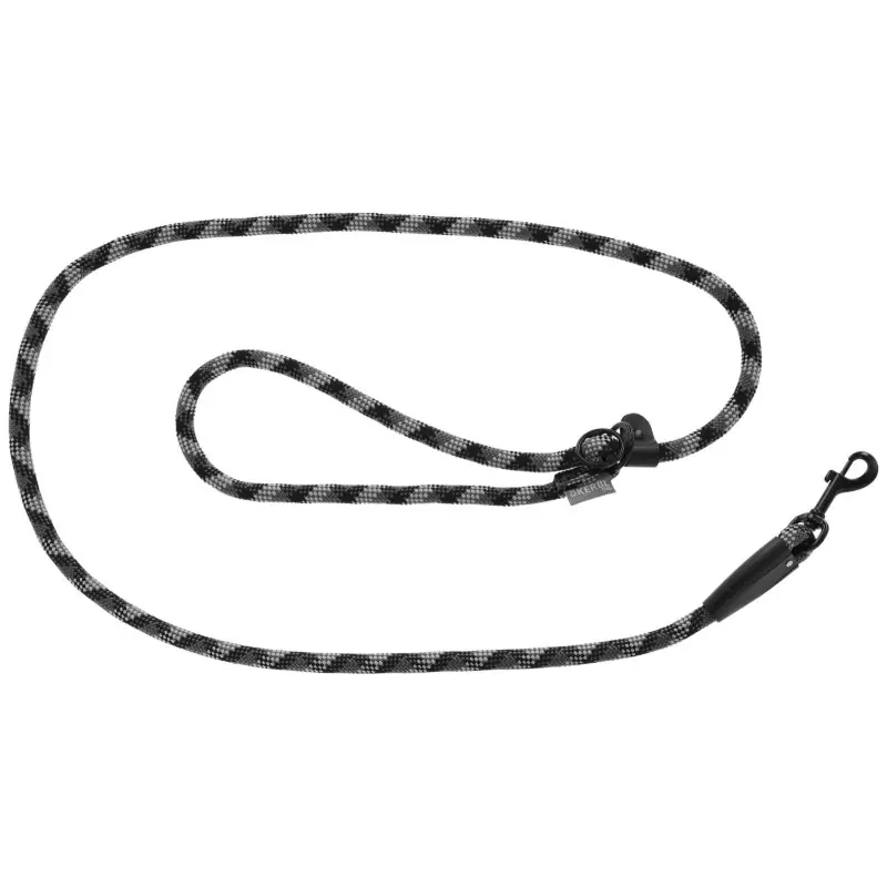 Vodítko pro psa - výcvikové vodítko Fitty, lanové, nastavitelné 105 - 200 cm, šedé Omezená Nabídka