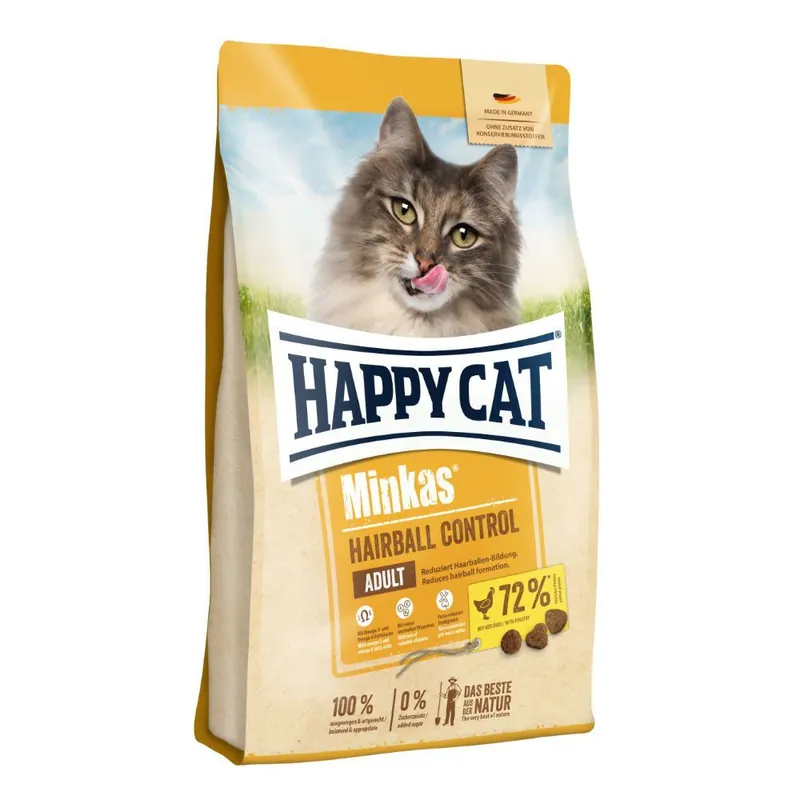 Happy Cat Minkas Hairball Control Geflügel 10 kg Ihned K Objednání