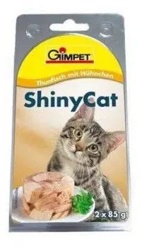 Konzerva SHINY CAT - tuňák 2x70g Přímo Od Výrobce