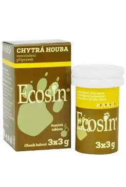 Originální Ecosin chytrá houba pro zvířata 3x3g