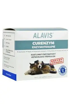 Alavis Enzymoterapie-Curenzym pro psy a kočky 80cps Akce