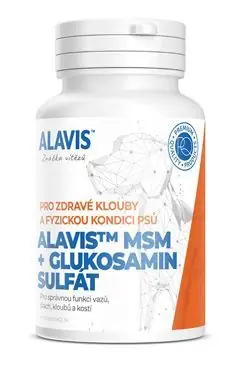 Nejlepší Volba Alavis MSM+Glukosamin sulfát pro psy 60tbl