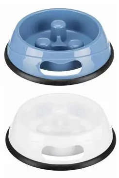 Miska plast proti hltání 0,45l 20cm mix barev TR 1ks Omezená Nabídka