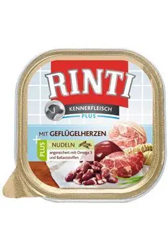 Rinti Dog Kennerfl. vanička drůbeží srdíčka+nudle 300g Nejprodávanější