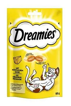 Originální Dreamies kočka pochoutka sýrová 60g