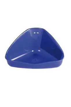 WC pro hlodavce rohové malé 16x7x12cm TR 1ks Cenový Hit