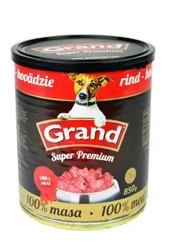 Nová Kolekce GRAND konz. Superpremium pes hovězí 850g
