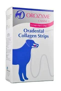 Originální Orozyme plátky žvýkací pro psy L nad 30kg 141g
