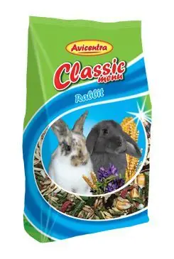 Avicentra Classic menu králík 1kg Aktuální