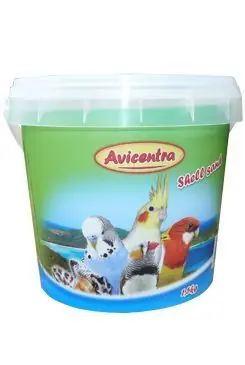 Autentický Avicentra písek pro ptáky s mušlemi - 1,5kg kyblík