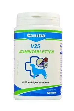 Přímo Od Výrobce Canina V25 Vitamin Tabs 200g (60tbl.)
