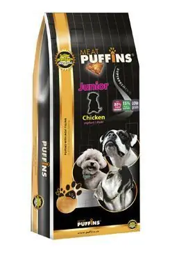 Puffins Dog Junior Chicken 1kg Cenově Výhodný