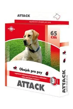 Attack obojek antiparazitární 65cm pes Originální