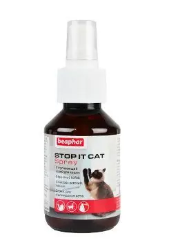 Nejprodávanější Beaphar odpuzovač Stop It Cat interiér spray 100ml