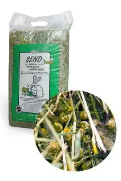 Jen Po Omezenou Doba Seno s heřmánkem a pampeliškou LIMARA 15l/500g