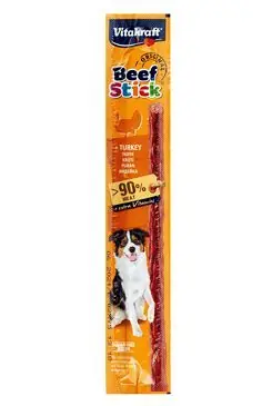 Vitakraft Dog pochoutka Beef Stick salami Turkey 1ks Nakupujte Hned