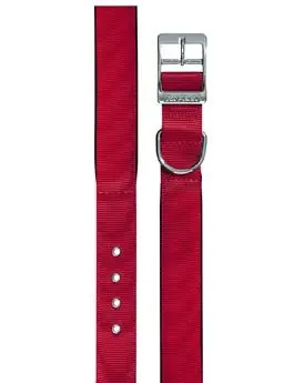 Nejlepší Cena Obojek nylon DAYTONA C 45cmx25mm červený FP 1ks
