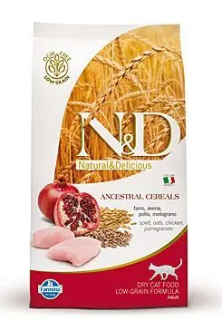 Omezená Nabídka N&D LG CAT Adult Chicken & Pomegranate 300g
